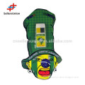 EN71 high quality hot-selling yellow green 2 color flag face paint for fan with lighter, OEM is accepted
